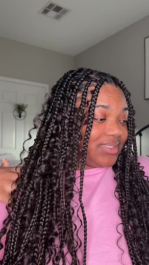 how do y’all maintain synthetic hair?? 🥲 #braids #bohobraids | braids