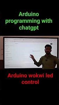 Arduino LED Control Using ChatGPT + Wokwi#engineeringprojects#arduino#robotics#stem