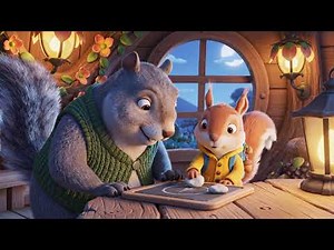 Brown Squirrels First Day of School | Squirrel