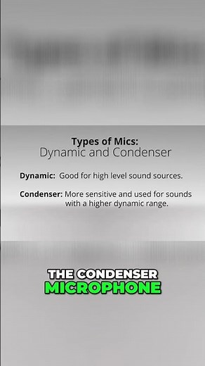 Choosing the Best Mic Type for Recording - Dynamic vs Condenser - A Complete Guide