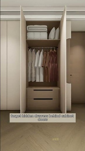 This Corner Wardrobe Hack Will Change Your Bedroom Forever! #wardrobe #bedroomdesign #storageideas