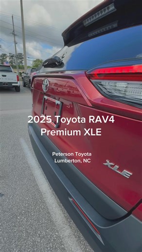 2025 Toyota RAV4 Premium XLE * Ruby Red Flare Exterior * Sof-text Trimmed Interior Seats * Smart Key System w/Push Button Start * Much more!! | Peterson Toyota