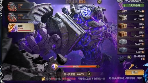 【潮汐守望者】泰坦3平民保底攻略 游戏名：Watcher of realms