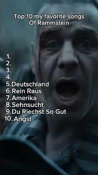 Top 10 my favorite Rammstein songs
