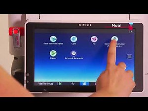 Tutoriel RICOH : Impression depuis une clé USB