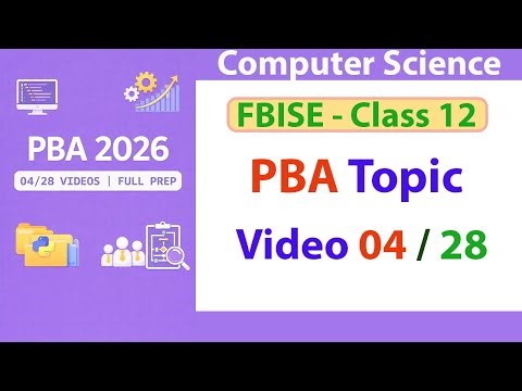 PBA 04/28 | Selection Statements in Python | if elif else Explained with Examples | FBISE PBA 2026