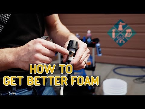 How to Get Better Foam