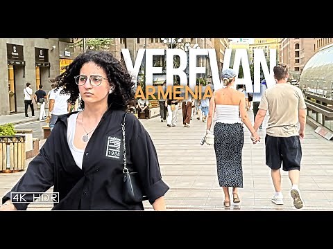 A Day in Yerevan: Immersive Walking Tour in the Capital of Armenia. Aug 09, 2025. 4K HDR 60fps