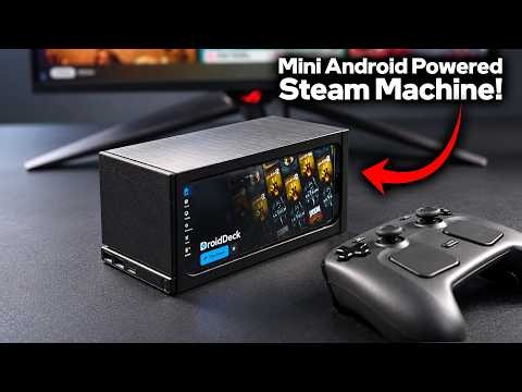 I Built a Tiny Android Powered Steam Machine… And It Actually Works!