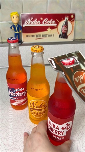 I COMBINED NUKA CHERRY ORANGE & VICTORY SODAS & TASTED THEM!