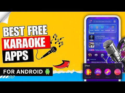 5 Best Free Karaoke Apps for Android of 2024 | Sing With Lyrics ✅