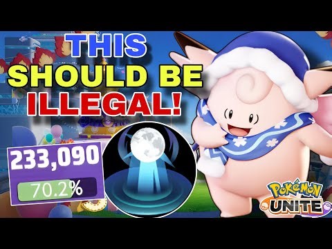 This Much Healing Should Be ILLEGAL – CLEFABLE is Crazy! | Pokemon Unite