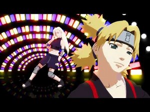 Cafeteria Song 【NARUTO MMD】*Naruko *ino* hinata* temari* sakura* tenten