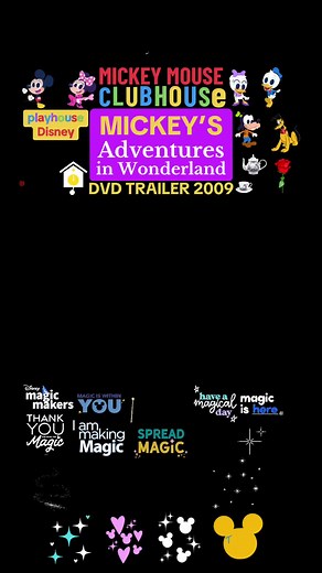 Mickey’s Adventures in Wonderland DVD Trailer 2009