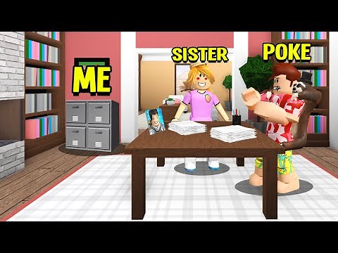 I Spied On My SISTER.. She Had A SECRET With This YOUTUBER.. (Roblox Bloxburg)