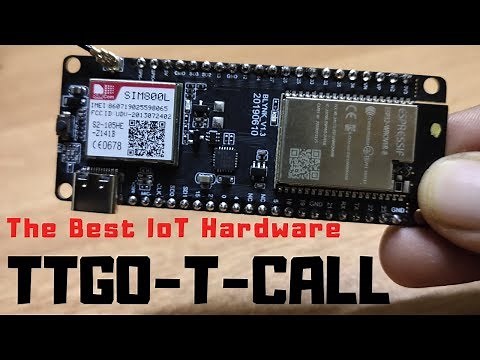 TTGO-T-CALL Introduction | ESP32+Sim800L