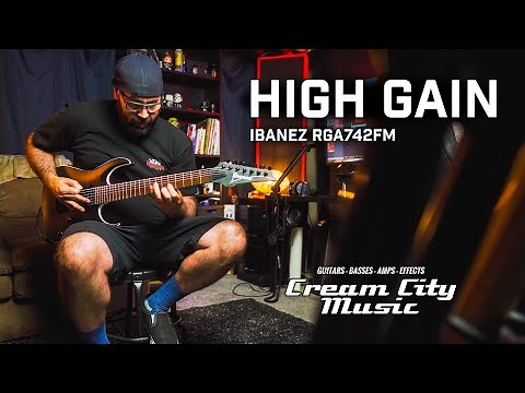HIGH GAIN: Ibanez RGA742FM 7 String Electric Guitar