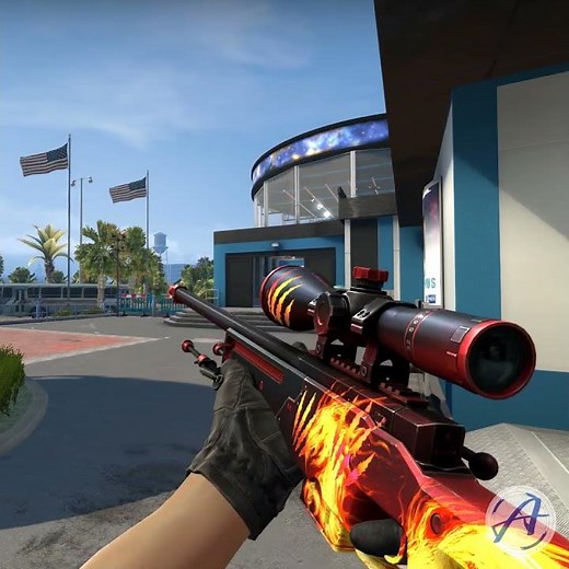 AWP Wildfire Sticker Craft | CSGO (2024) #Shorts