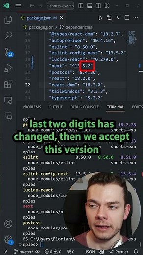 Npm Outdated - Red vs Yellow Packages ❓ #nodejs #webdevelopment #frontend #backend #nodejstutorial