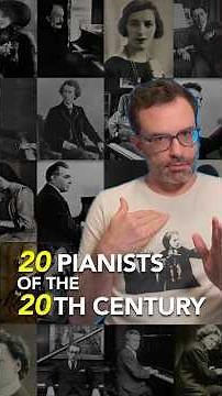 🌟 20 pianists who defined a GOLDEN era. 🎹