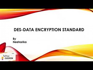 DES Data encryption standard