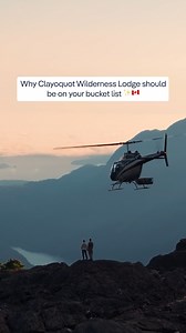 Check off this unforgettable adventure from your bucket list - Clayoquot Wilderness Lodge! Named for the breathtaking Clayoquot Sound, which was designated as a UNESCO protected Biosphere Reserve in 2000, the lodge offers an extraordinary experience with: 🐋 a marine safari offering chance encounters with the wildlife of Clayoquot Sound, 🚁 a heli-adventure above stunning landscapes, 🌲 hiking trails right on your doorstep, and ⛺ luxurious canvas tents surrounded by ocean, forest, and mountains.