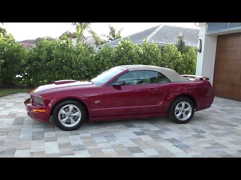 2008 Ford Mustang GT Premium Convertible Review and Test Drive by Bill - Auto Europa Naples