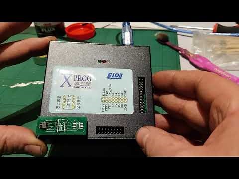 Peugeot 307 Johnsons Control BSI eeprom 95128 read and virginise