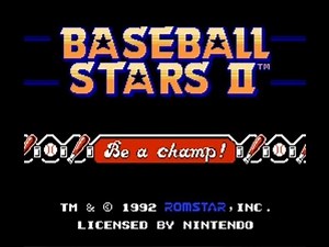 Baseball Stars II (NES)