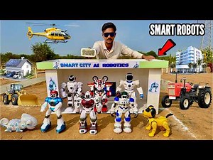 I Build RC Smart AI Robotics Showroom From RC Mega Trucks - Chatpat toy TV