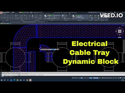 AutoCAD Electrical Cable Tray Dynamic Block