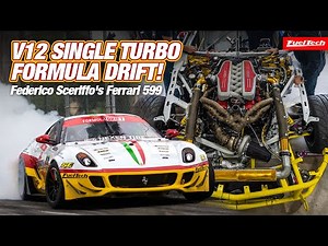 Federico Sceriffo’s Rebuilt V12 Ferrari 599 GTB “Fiorella” Hits the Hub Dyno!