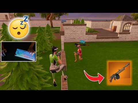 🏆 Zero Build Ranked Reload ASMR 😴 Satisfying Red Switch Keyboard