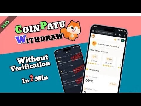 Coinpayu Fast Earnings Tricks 2025 | Live Withdrawal Proof😍