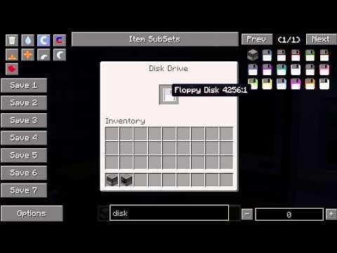 Computer Craft: Basic Floppy Disk Tutorial (Minecraft)