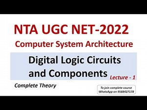 Computer Architecture | Introduction to Basic Terms | NTA UGC NET 2022