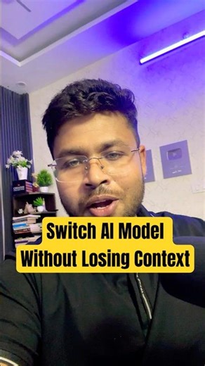 Switch AI Models Without Losing Context | Claude → ChatGPT in Seconds #coding #ai