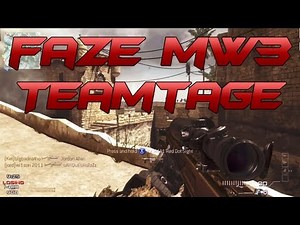 FaZe: Modern Warfare 3 Teamtage #1