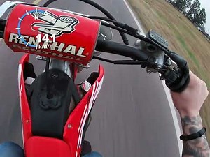CRF 450 TOP SPEED
