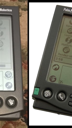 Palm Pilot Personal from 1996 year