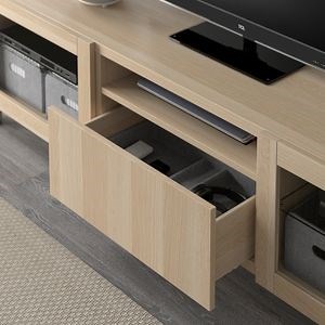 [Hot Item] Contemporary TV Cabinet Television Stand Media Storage Console Organizer