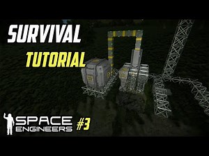 Space Engineers Xbox One and PC Beginners Guide #3 Drilling Platform.