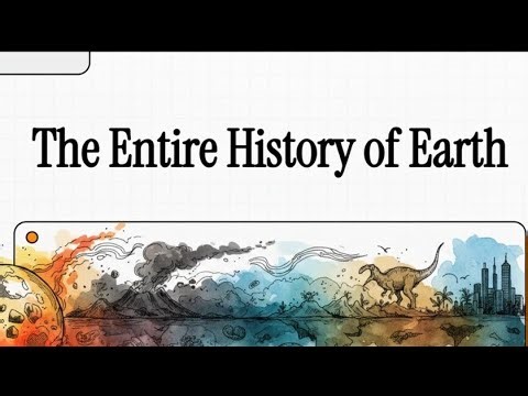 The entire history of EARTH 🌏 from birth to present