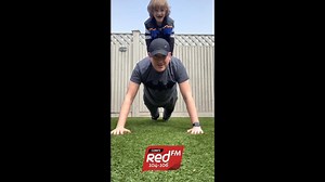 12K views · 66 reactions | Today’s #RedFMQuarantainment Challenge is the Brat Plank Challenge set for you by our very own Mr. Ray Foley from Breakfast on Cork’s RedFM. Find any sized brat and do a plank while they’re on your back. Film your own version, tag us and we’ll share our favourites! | Cork's Red FM | Facebook