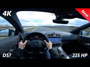 DS7 (Facelift) 2023 - POV Test drive in 4K (Rivoli, e-Tense 225 HP) PHEV