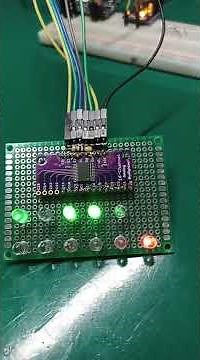 I made a binary clock with ESP32