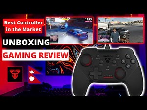 Fantech GP13 Controller For PC and PS3 | Unboxing And Full Review + [GTA 5, Asphalt 9 Gaming Test]🇳🇵