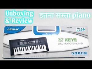 BIGFUN BF-3738 Piano Keyboard ||Unboxing & Review|| Budget Piano|| baba mahakal tech