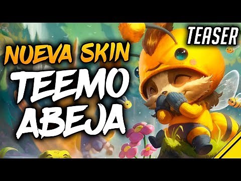 TEEMO ABEJA - Teaser NUEVA SKIN | Noticias League Of Legends LoL