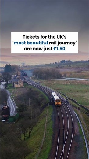 Tickets For The UK's Most BEAUTIFUL Train Journey Is Now Only £1.50!